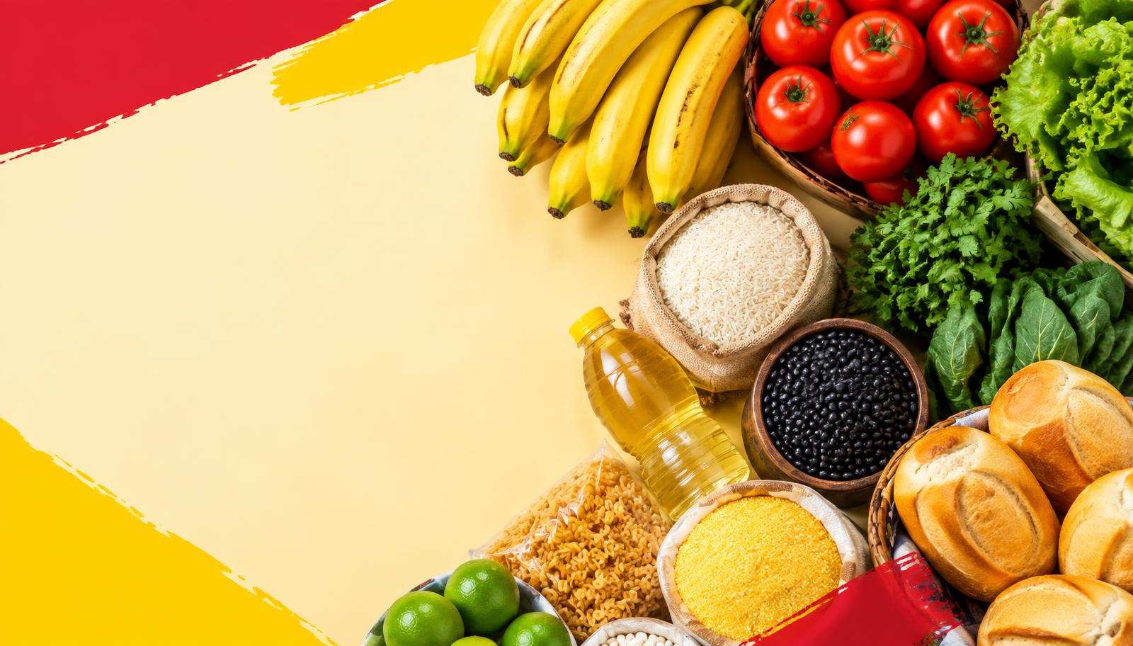 Produtos frescos do Mercadinho Delivery Cabrália